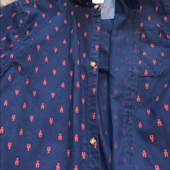 Blue button down - Picture 3 of 3